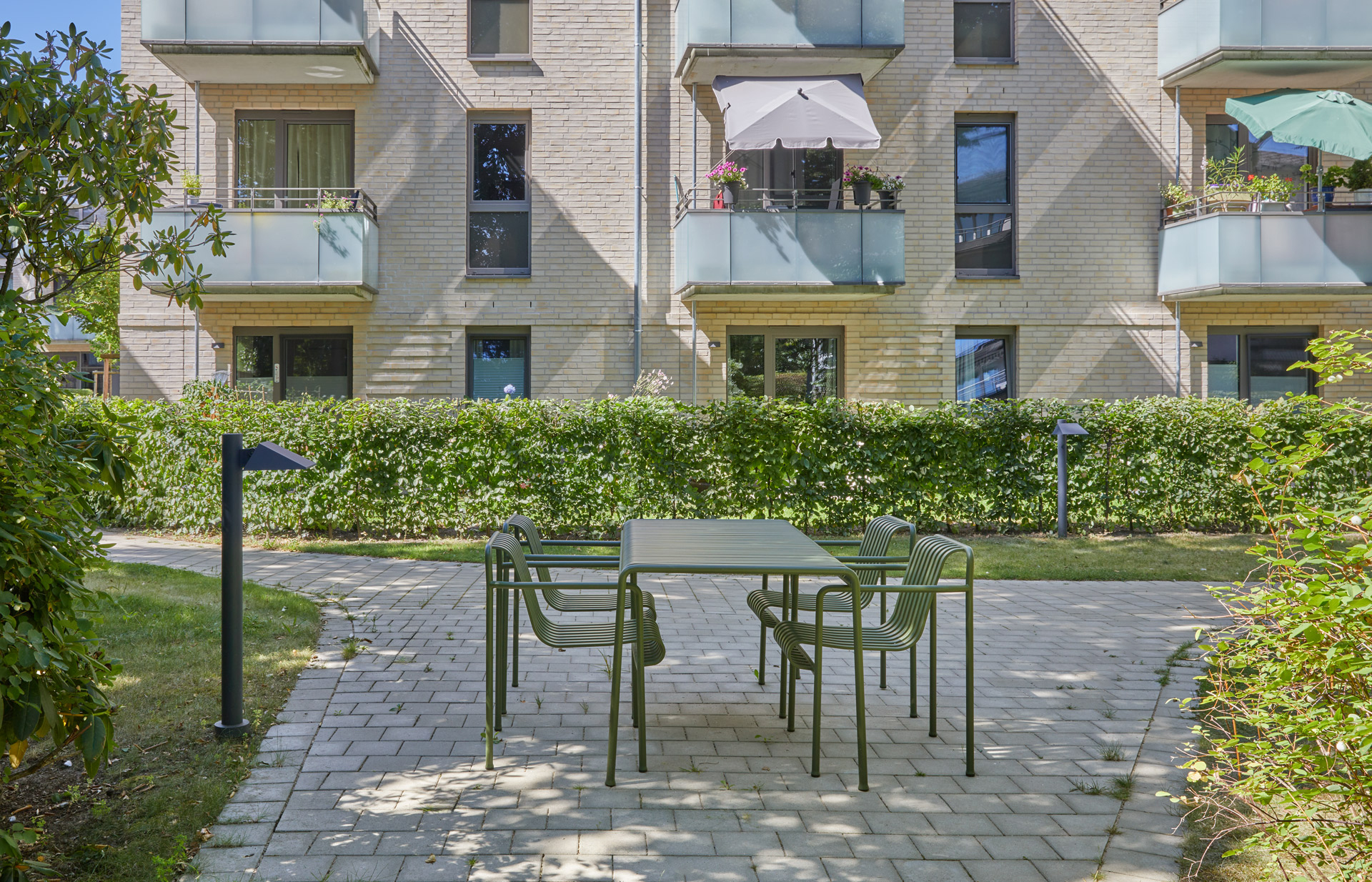 Gartenanlagen Seniorenwohnanlage Blankenese M&ouml;rikestra&szlig;e / Freianlagenplanung Landschaftsarchitektur+