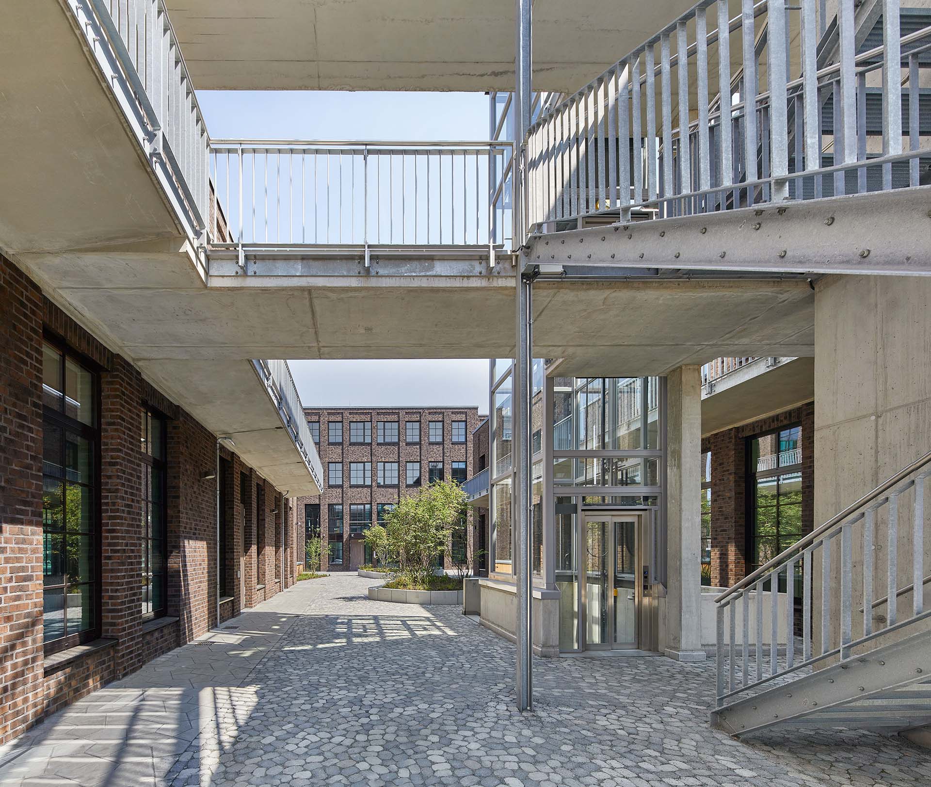 Westwerk Bahrenfeld / Freiraumplanung Landschaftsarchitektur+