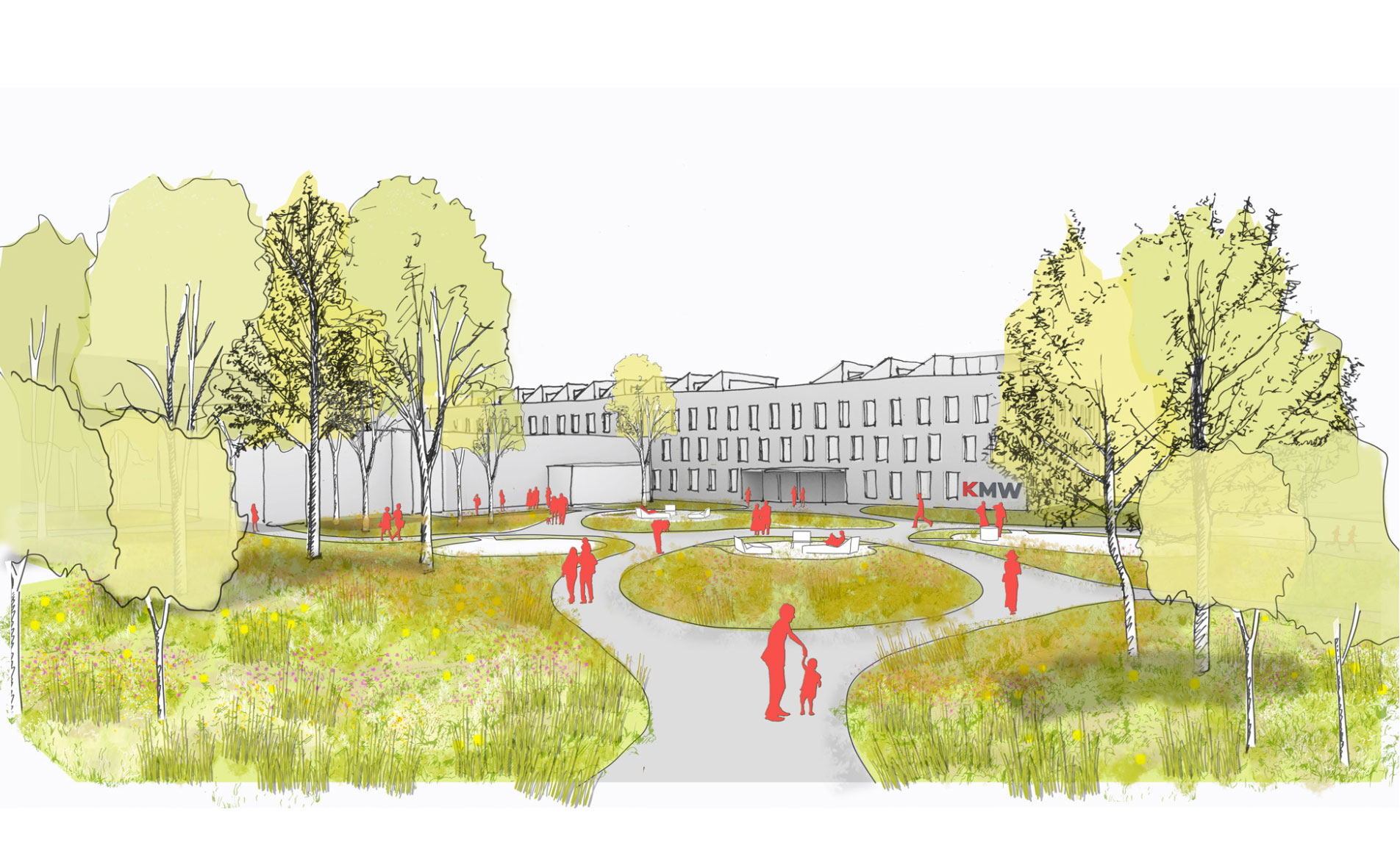 Skizze KMW Z 11 / Landschaftsarchitektur+ 2024