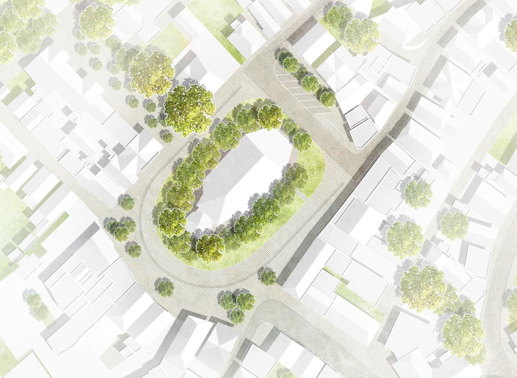 Lageplan Marktplatz Wilster / Vorentwurf Landschaftsarchitektur+ 2025